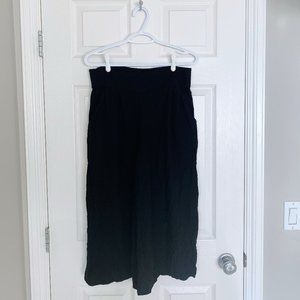 Black Aritzia Wide Leg Pants